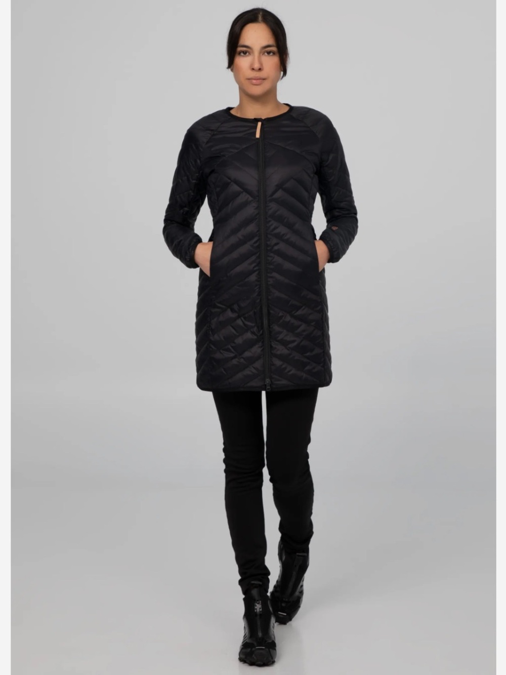 Indygena Turvata Jacket Black Quilted Lightweight S